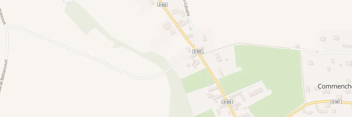 Plan du 21 Rue Saint Fiacre à Commenchon