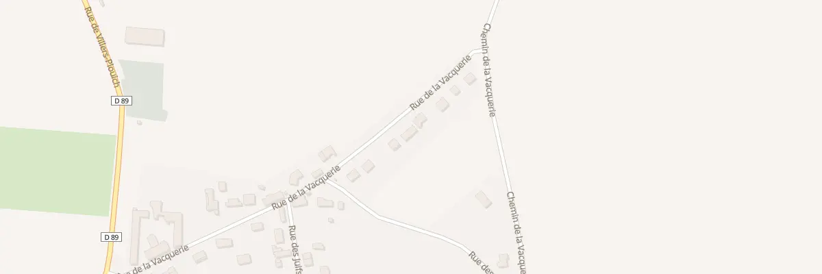 Plan du 384 Rue de la Vacquerie à Gonnelieu