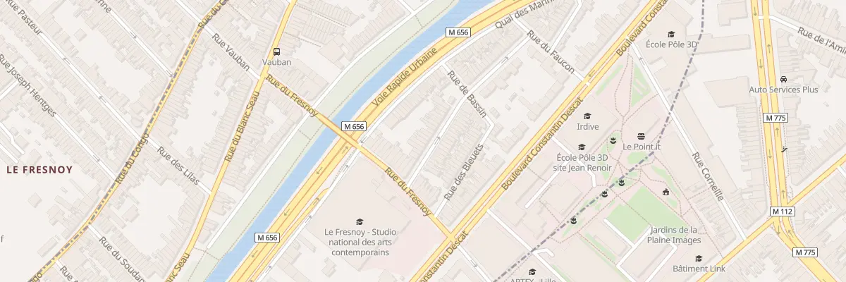 Plan du 56 Rue Kléber à Tourcoing