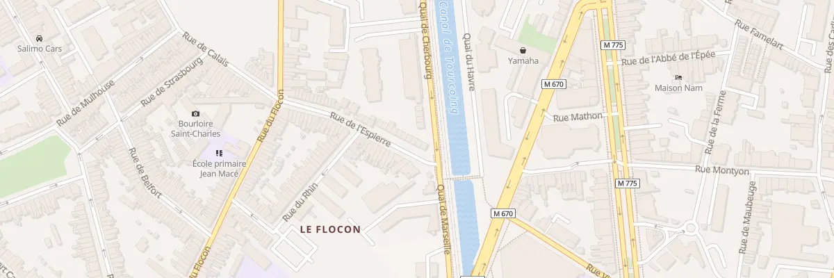 Plan du 53 Rue de l’ Espierre à Tourcoing
