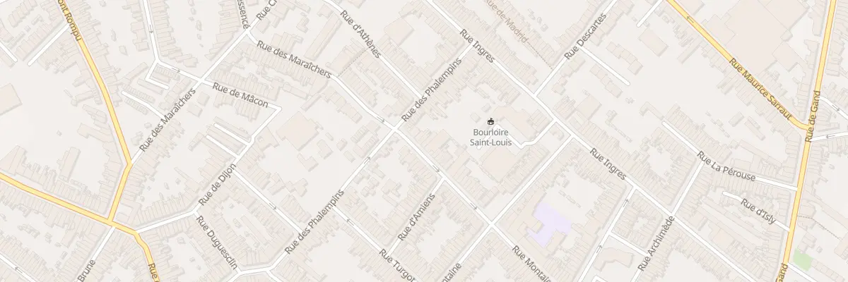 Plan du 66 Rue Montaigne à Tourcoing