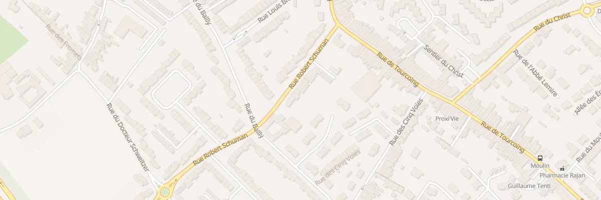 Plan du 13 Rue Robert Schuman à Neuville-en-Ferrain