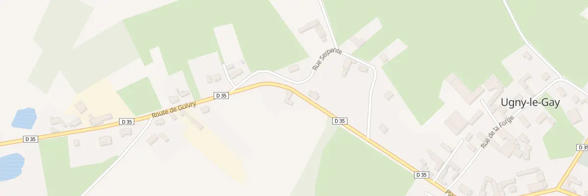 Plan du 13 Rue Madame Abbott à Ugny-le-Gay