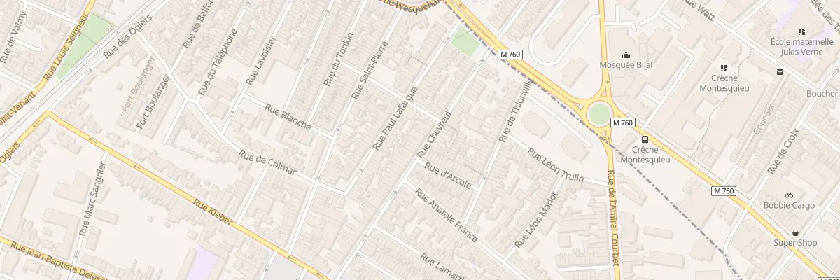 Plan du 67 Rue Chevreul à Croix