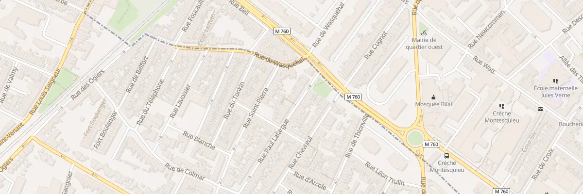 Plan du 67 Rue Paul Lafargue à Croix