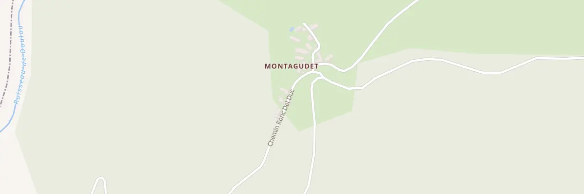 Plan du 1 Che RONC DEL DUC à Saint-Germain-du-Teil