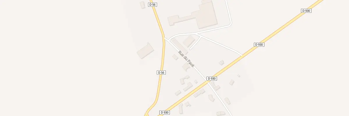 Plan du 8 Rue du Pavé à Fluquières