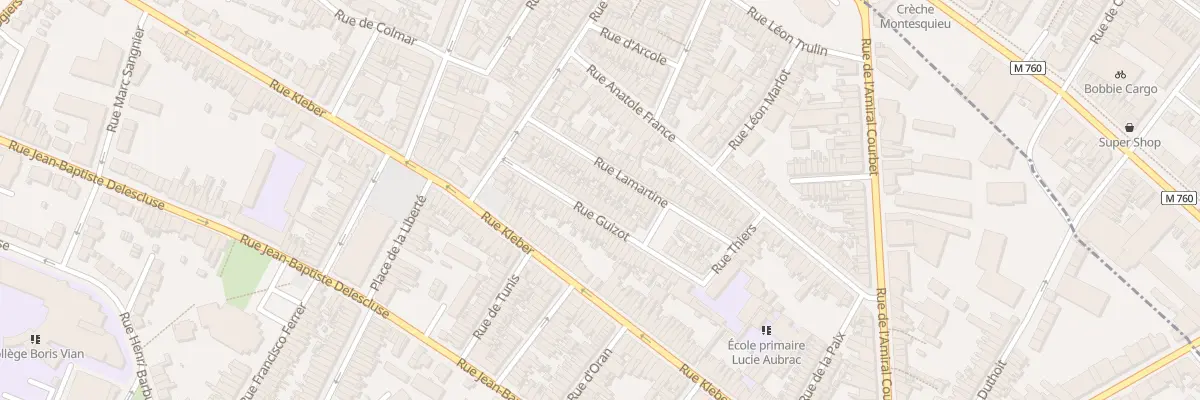 Plan du 38 Rue Guizot à Croix