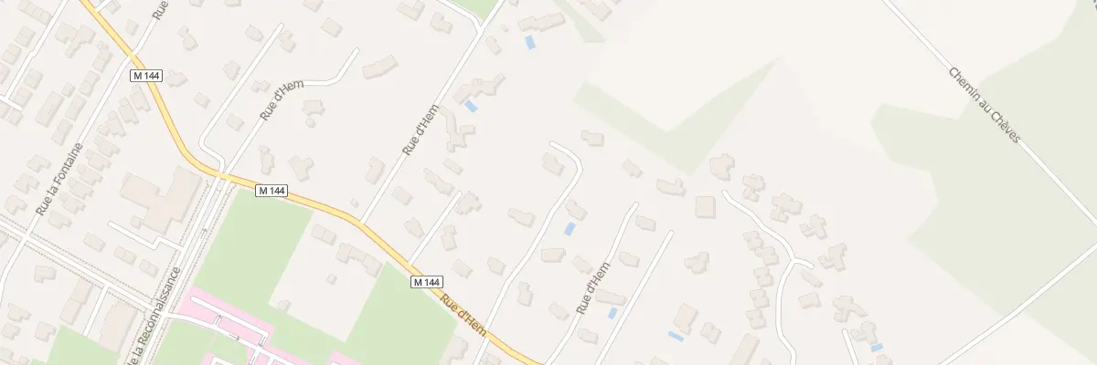 Plan du 82 Rue d’Hem à Villeneuve-d’Ascq