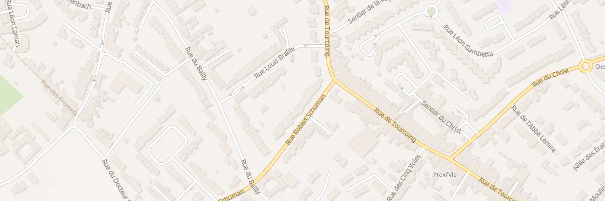 Plan du 8 Rue Robert Schuman à Neuville-en-Ferrain