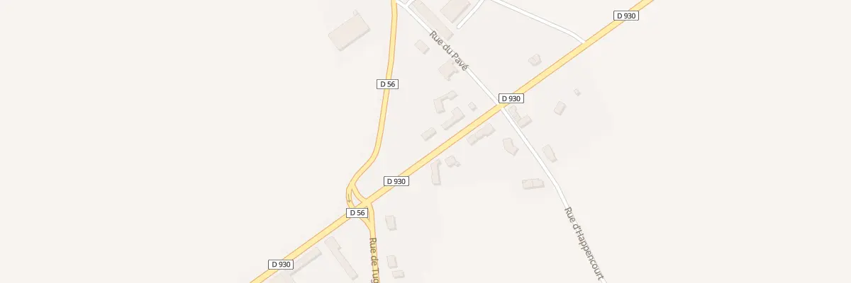 Plan du 26 Rue de Paris à Fluquières