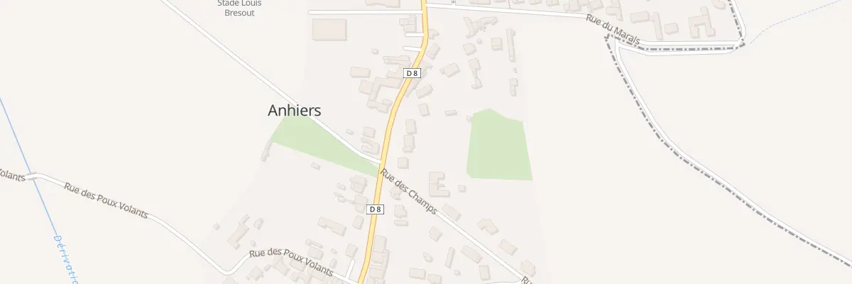 Plan du 893 Rue Gabriel Peri à Anhiers