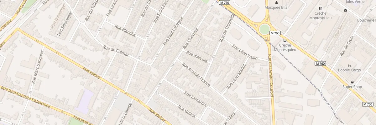Plan du 96 Rue Anatole France à Croix
