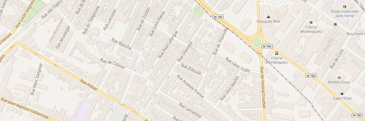 Plan du 32 Rue Chevreul à Croix