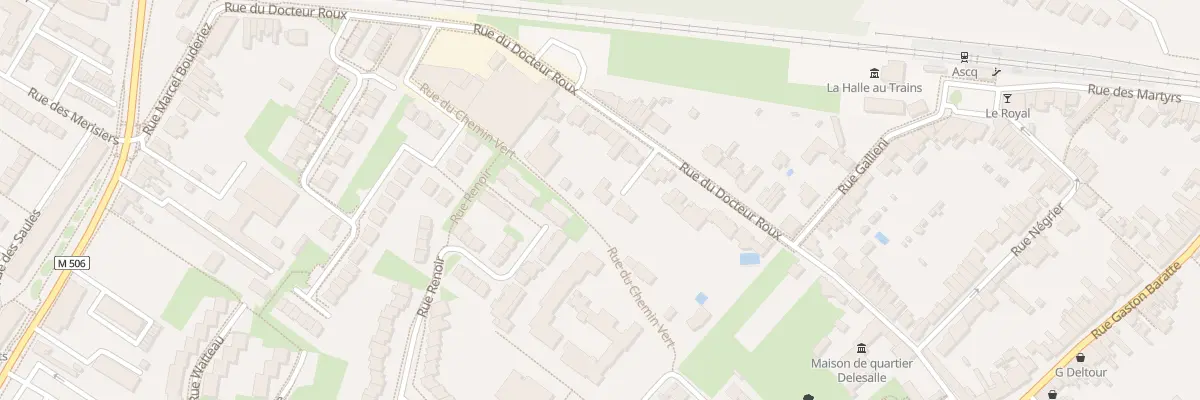 Plan du 24B Rue du Docteur Roux à Villeneuve-d’Ascq