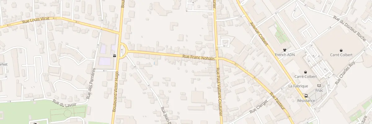 Plan du 9B Rue Franc Nohain à Nevers