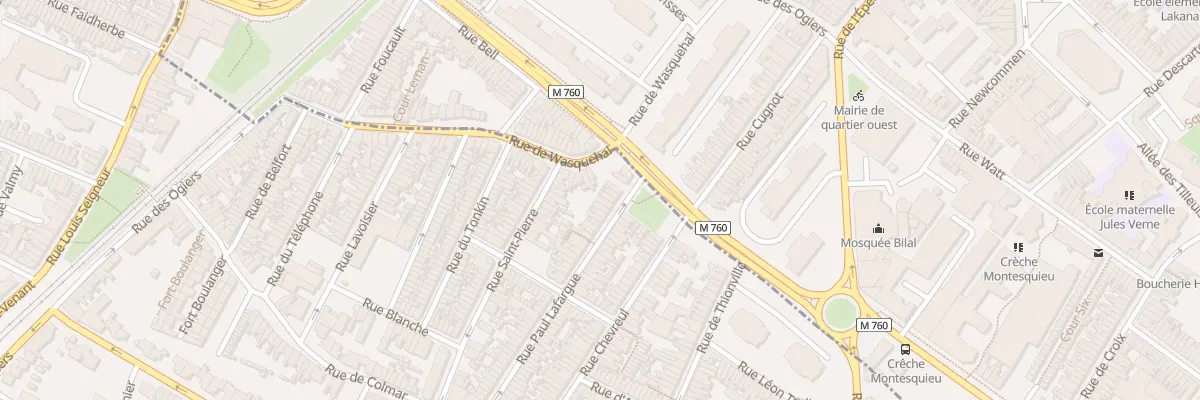 Plan du 79 Rue Paul Lafargue à Croix