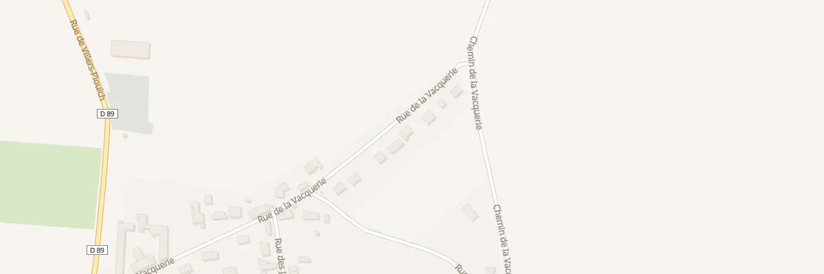 Plan du 400 Rue de la Vacquerie à Gonnelieu
