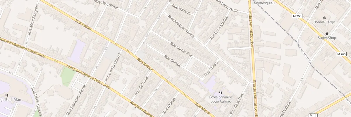 Plan du 32 Rue Guizot à Croix