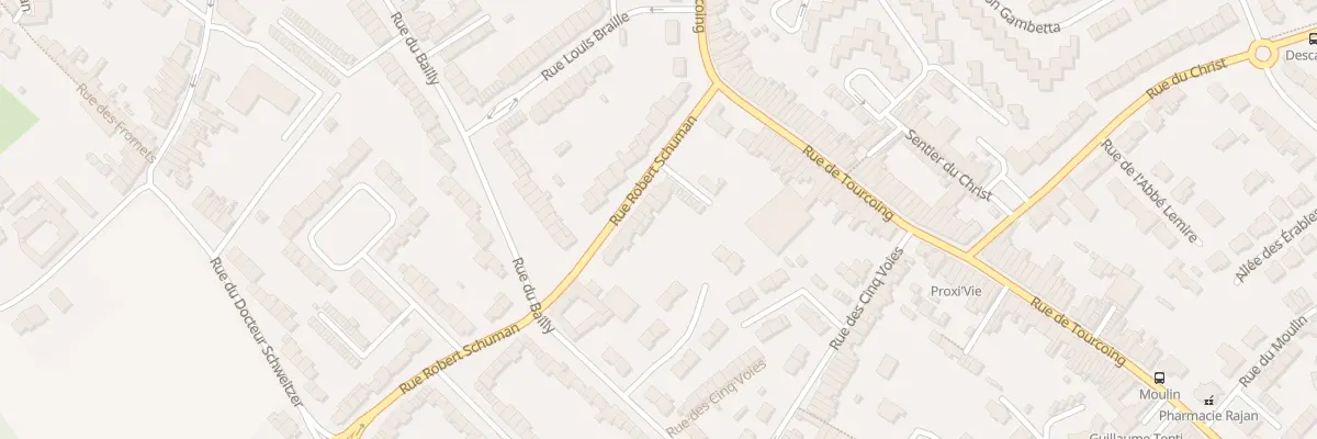 Plan du 5 Rue Robert Schuman à Neuville-en-Ferrain