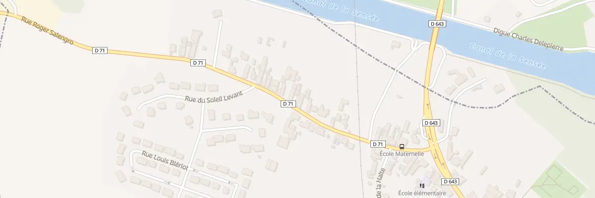 Plan du 26 Rue Roger Salengro à Aubencheul-au-Bac