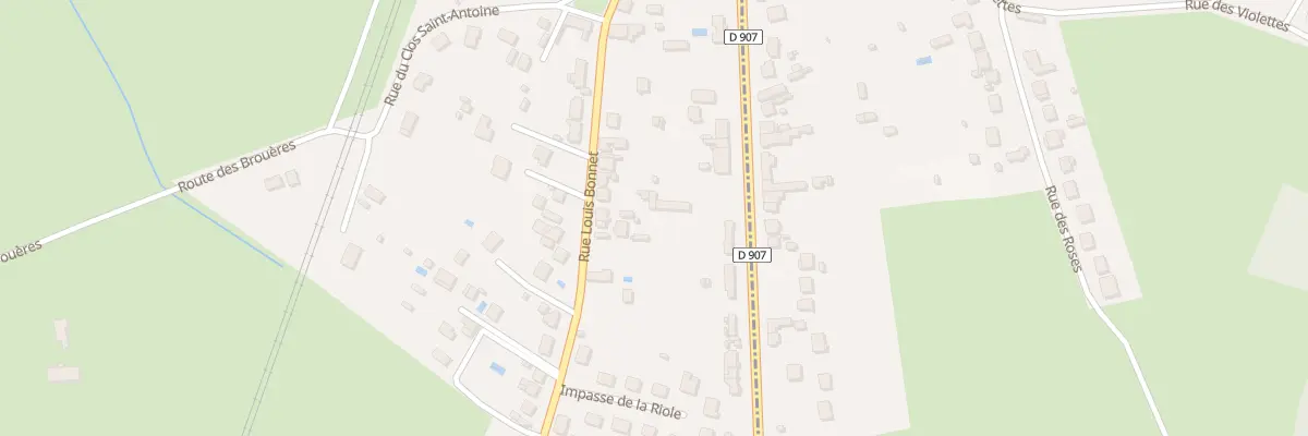 Plan du 20 Rue Louis Bonnet à Challuy