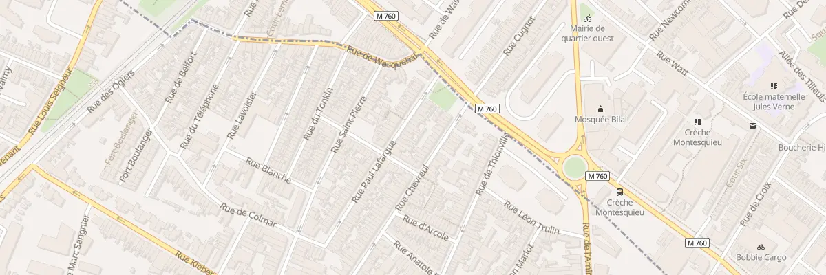Plan du 64 Rue Paul Lafargue à Croix