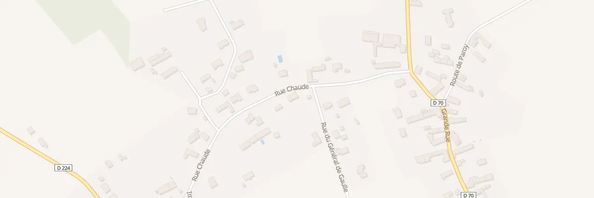 Plan du 7 Rue Chaude à Villebougis