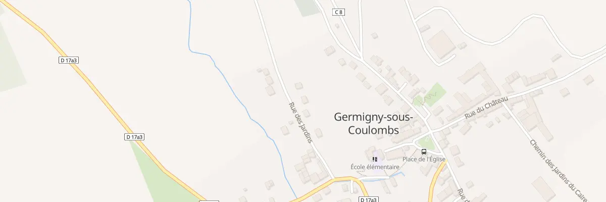 Plan du 6 Rue des Jardins à Germigny-sous-Coulombs