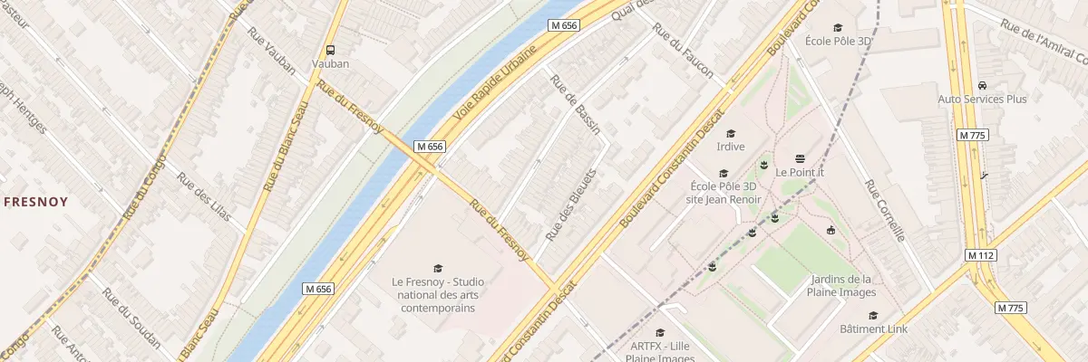 Plan du 57 Rue Kléber à Tourcoing