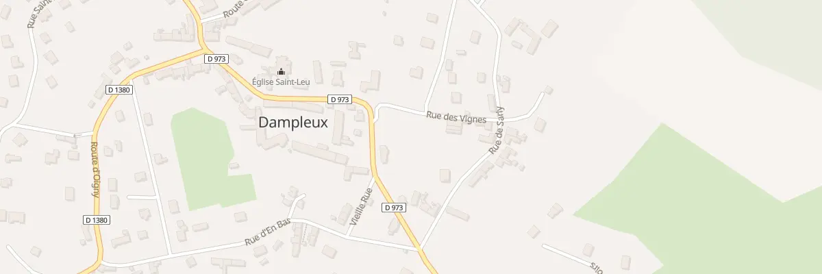 Plan du 3 Rue des Vignes à Dampleux