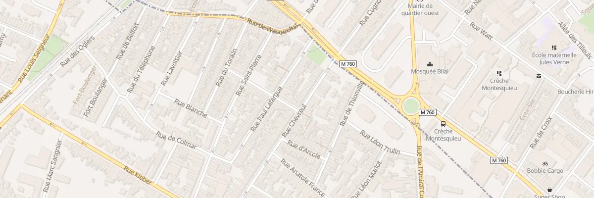 Plan du 81 Rue Chevreul à Croix