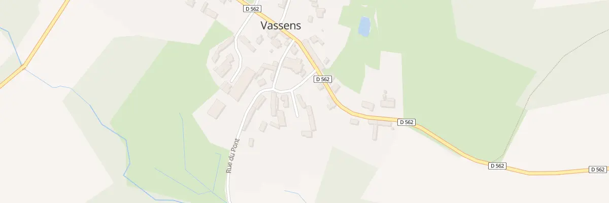 Plan du 8B Rue de l’Église à Vassens