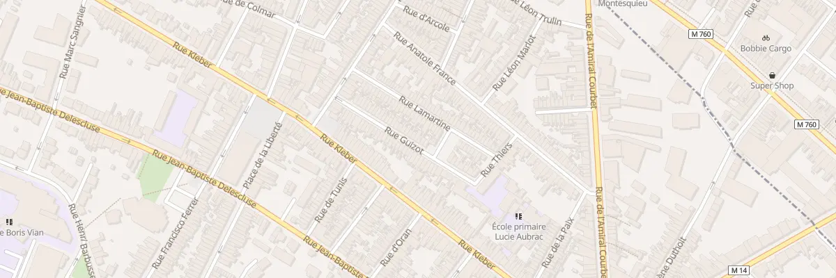 Plan du 28 Rue Guizot à Croix