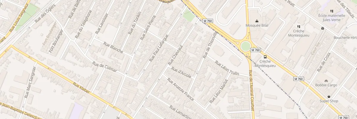 Plan du 38 Rue Chevreul à Croix
