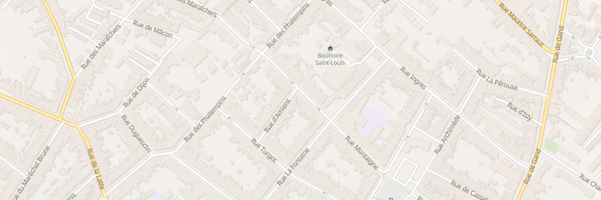 Plan du 81 Rue Montaigne à Tourcoing