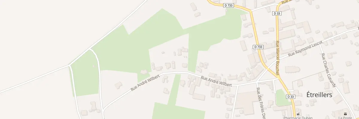 Plan du 22B Rue André Wilbert à Étreillers