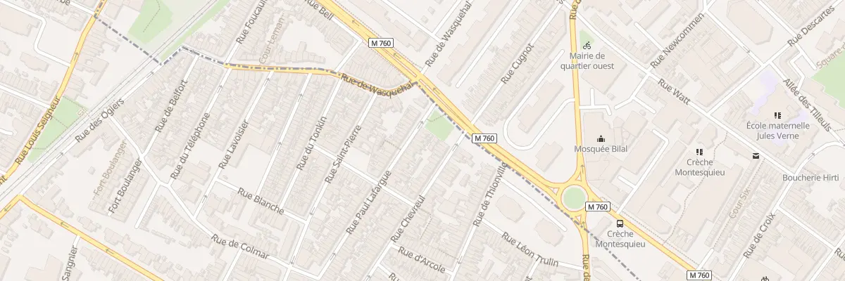 Plan du 78 Rue Paul Lafargue à Croix