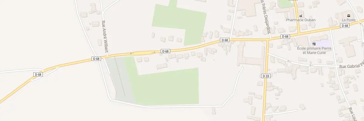 Plan du 7 Av du General de Gaulle à Étreillers