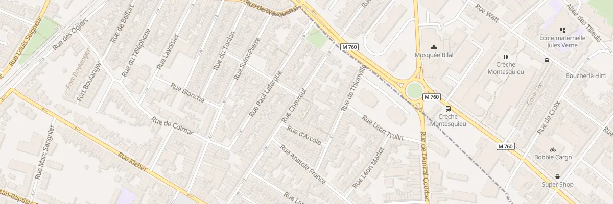 Plan du 46 Rue Chevreul à Croix