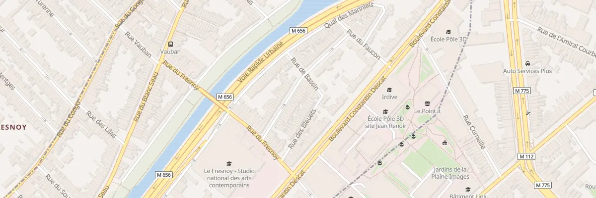 Plan du 43 Rue Kléber à Tourcoing