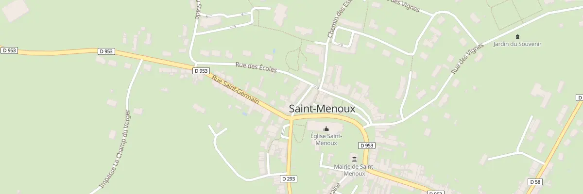 Plan du 5 Rue Transversale à Saint-Menoux