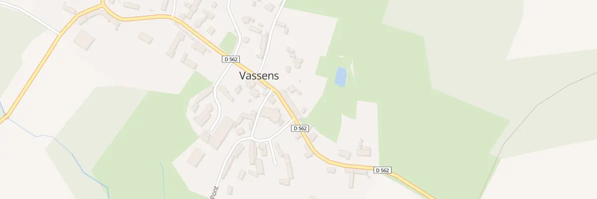 Plan du 16 Rue Principale à Vassens