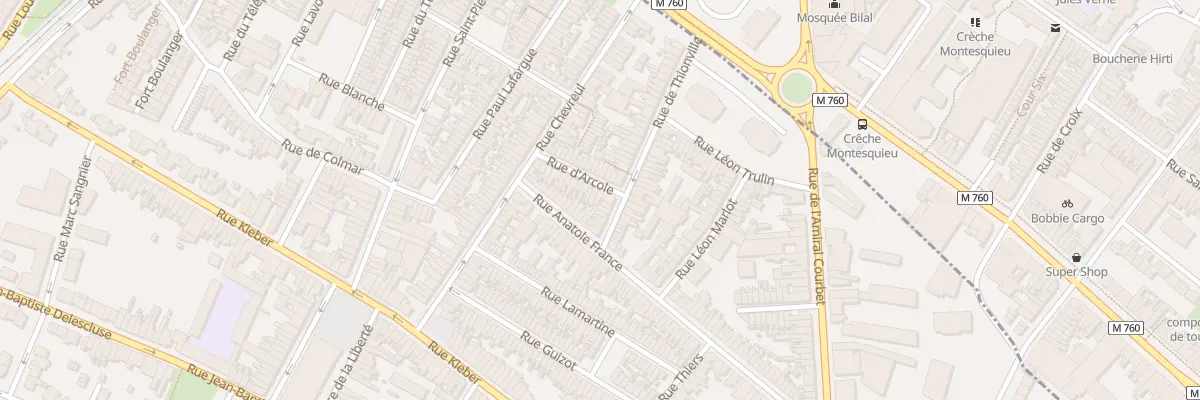 Plan du 1 Rue d’Arcole à Croix