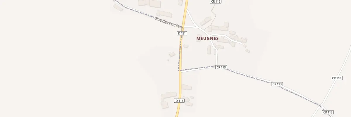Plan du 224 Les Champs Ravaults à Dampierre-sous-Bouhy