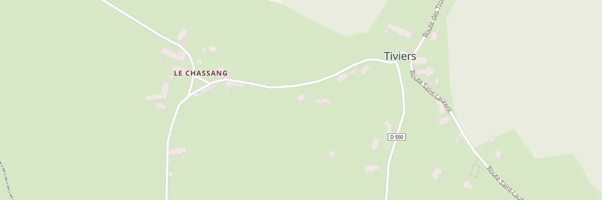 Plan du 7 Le Chassang à Tiviers