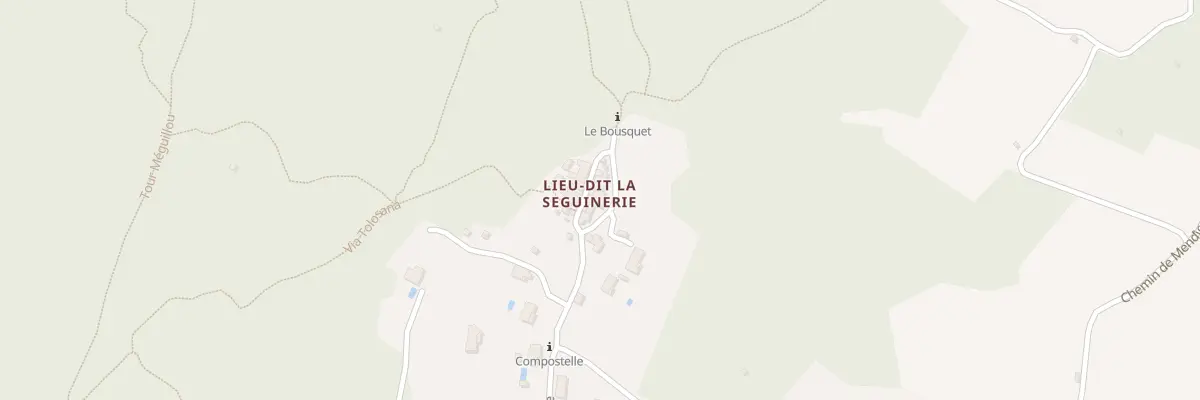 Plan du 14 La Seguinerie au Bousquet-d’Orb