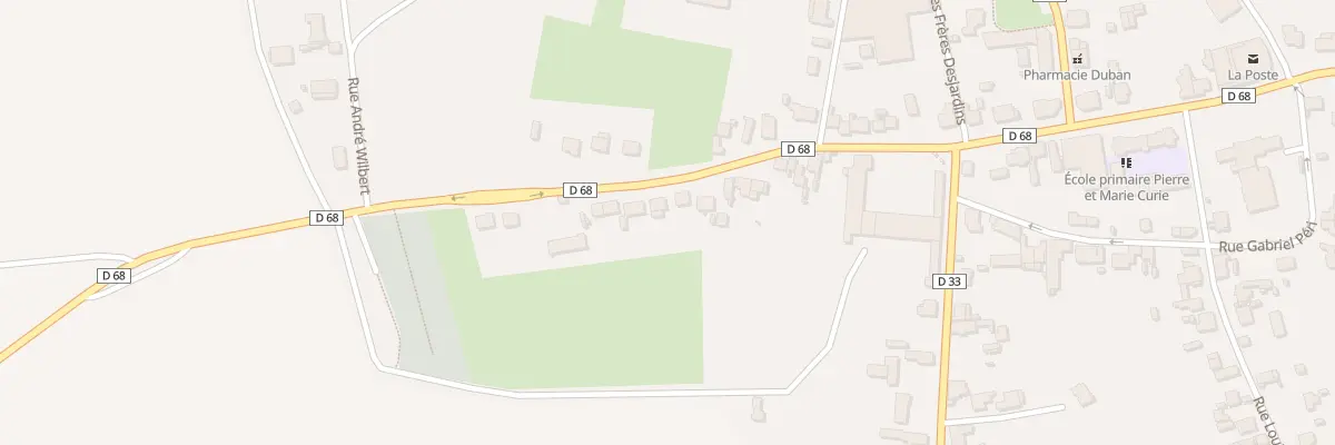 Plan du 7T Av du General de Gaulle à Étreillers