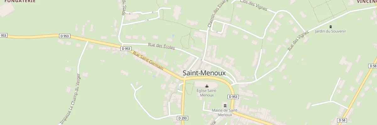 Plan du 7 Rue Transversale à Saint-Menoux