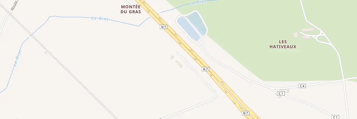 Plan du 64 Rte des Acacias à Chantenay-Saint-Imbert